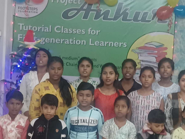 Footsteps Foundation believes in "EDUCATION FOR ALL"