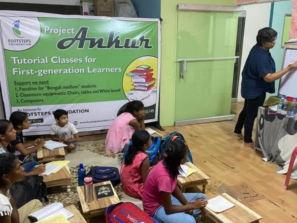 Footsteps Foundation believes in "EDUCATION FOR ALL"
