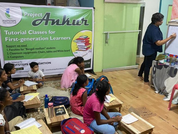 Footsteps Foundation believes in "EDUCATION FOR ALL"