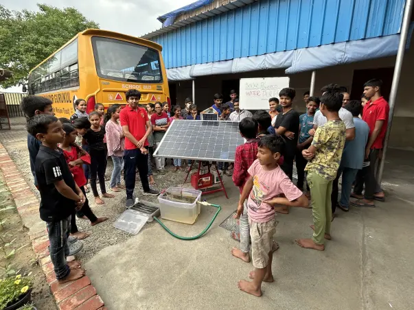 Solar-Powered-Water-Purifier For NGO Schools By Ishaan Avi Gupta