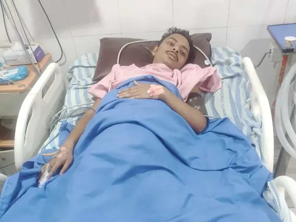 24 years old Dibya Ranjan Das needs your help fight Spinal Cord Injury