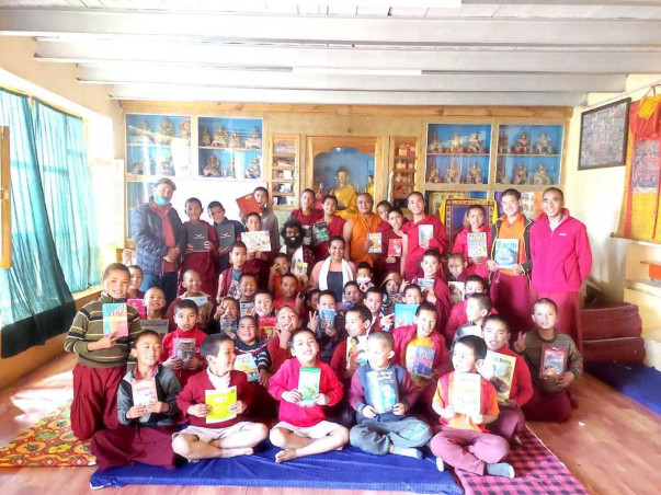 Support the Free Boarding School at15,500ft.in Komic Village