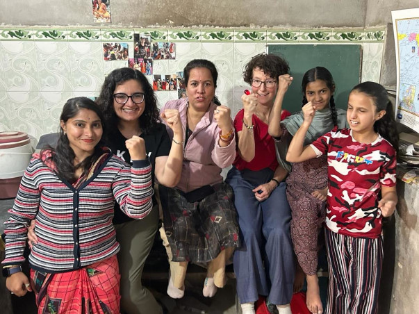 Instilling courage in the women and children of Jodhpur