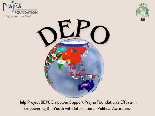 Help Project DEPO Support Prajna Foundation