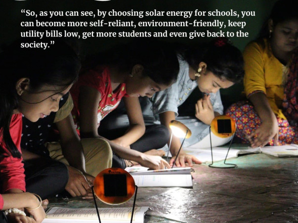 Light Up the Future: Empowering Rural Schools with Solar Power