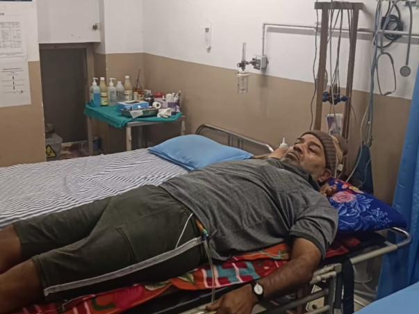 Help my father Pushkar Tiwari undergo spine surgery