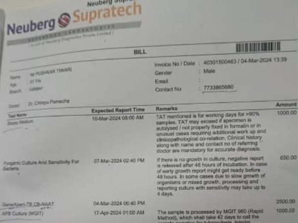 Help my father Pushkar Tiwari undergo spine surgery