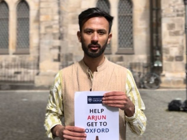 Help Arjun get to OXFORD!