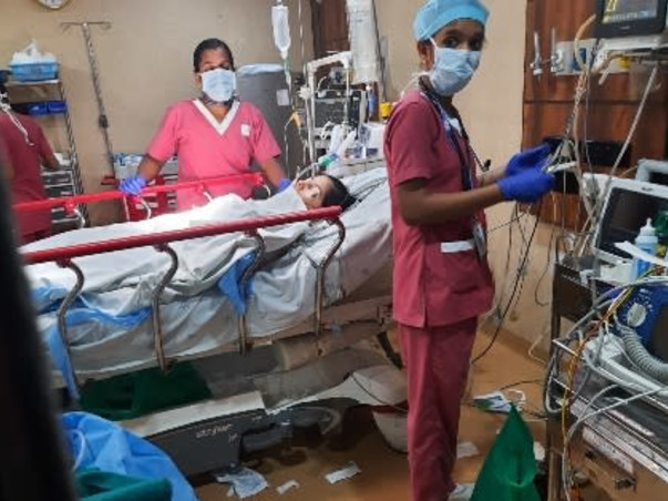 Help Logha Nandhini recover from accidental injuries