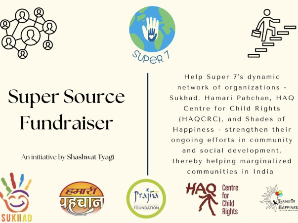 Help Super 7 NGOs Bolster The Efforts of Our Partner NGOs