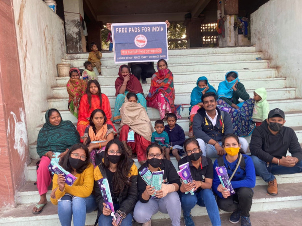 Free Pads for India - ADOPT menstruators