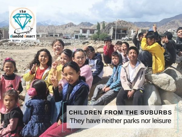 HELP LADAKH CHILDREN TO GET A SKATEBOARD PARK