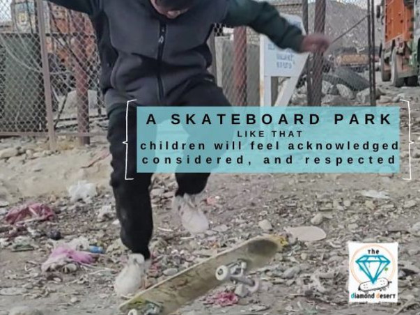 HELP LADAKH CHILDREN TO GET A SKATEBOARD PARK