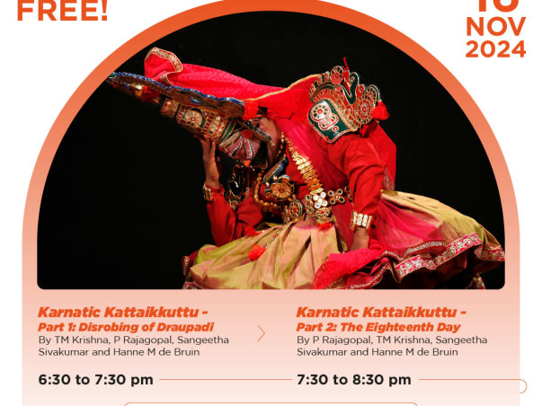 Help us sustain Kattaikkuttu Theatre | Donate now to our Festival 2024