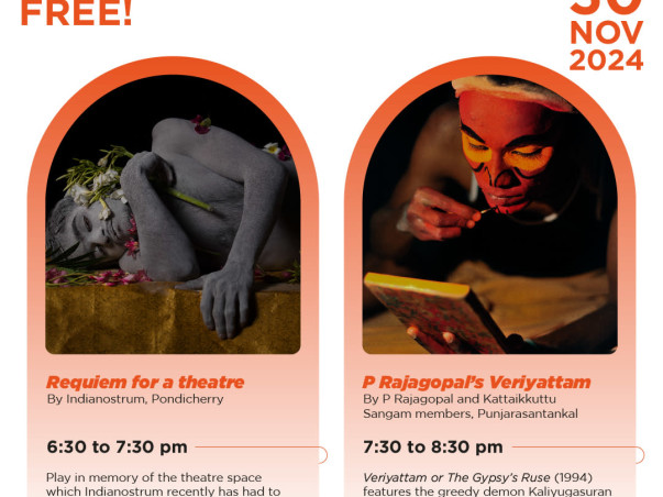 Help us sustain Kattaikkuttu Theatre | Donate now to our Festival 2024