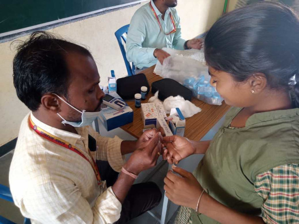 Support for HB Strips to Combat Childhood Anemia in Vijayapura Distric