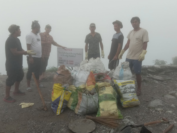 Waste Management awareness and Safety equipment for work.