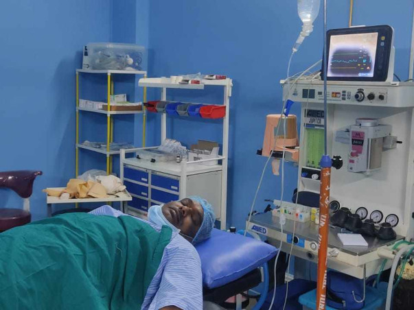 Support Srinivasu to Recover from accidental Spine hand andLeg Injury