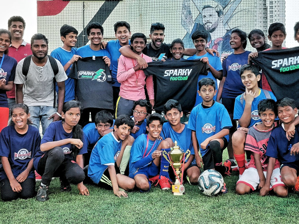 Help Sparky Football Ignite Dreams in India!