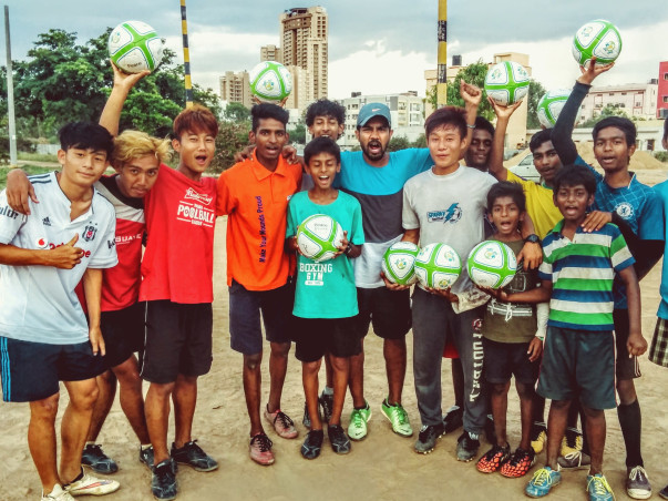 Help Sparky Football Ignite Dreams in India!