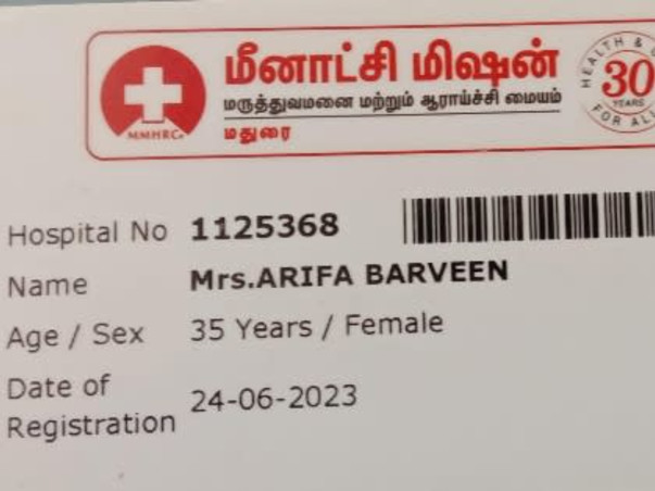 Support Arifa Barveen To Recover From Breast Cancer