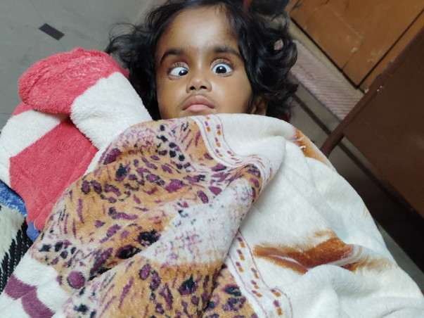 Support Chutki to survive from Brain fluid issue
