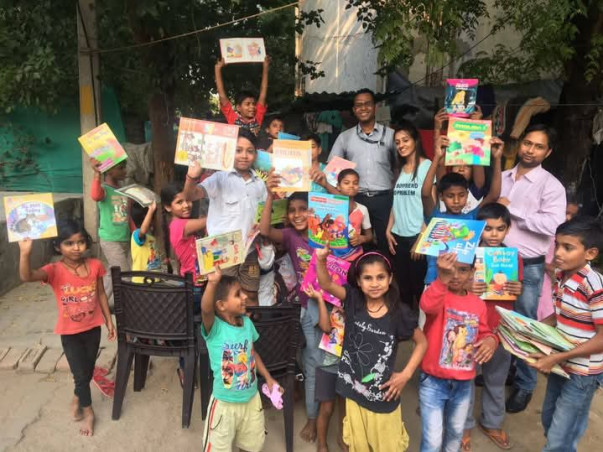 Help buy books for underprivileged kids!