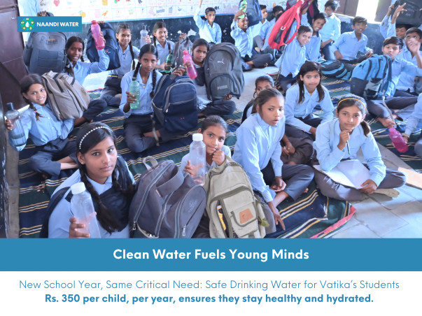Help Dreams Flow - Clean Water for Vatika Children