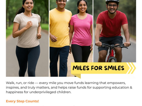Miles for Smiles : Fueling every child's potential
