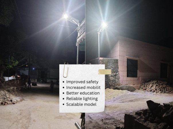 Fundraising for Street Light Installation in Remote Villages