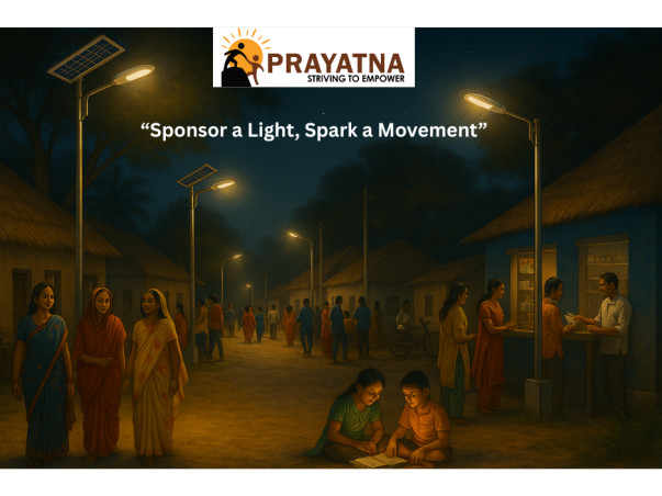 Fundraising for Street Light Installation in Remote Villages