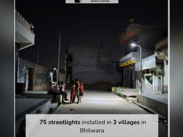 Fundraising for Street Light Installation in Remote Villages