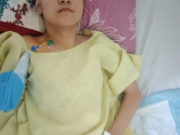Help Amina fight hydrocephalus