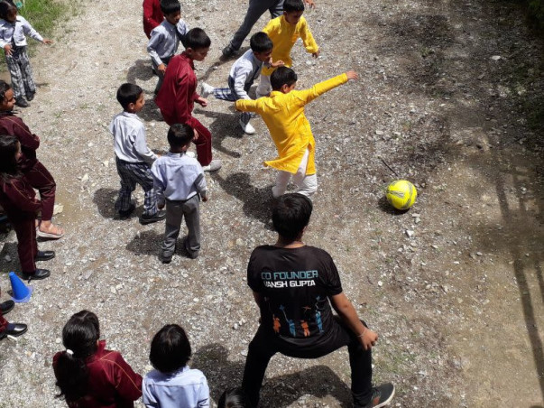 Educating Underprivileged Children of Rural Himalayas