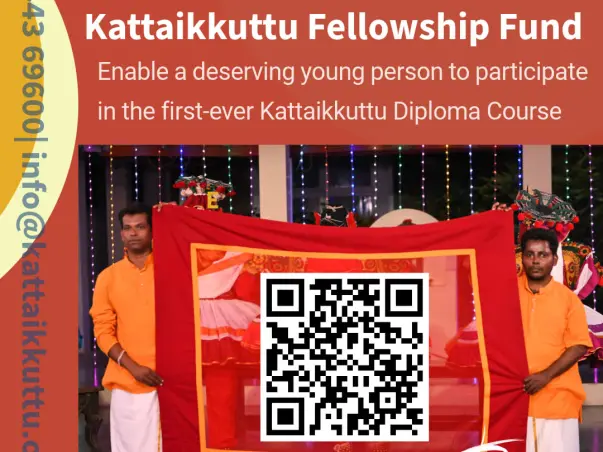 Kattaikkuttu Fellowships: Support the next generation of performers