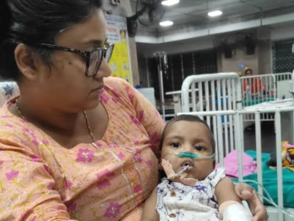 8 months old Sammya Deb Sherpa needs your help fight Spinal Muscular Atrophy, Type I / SMA1