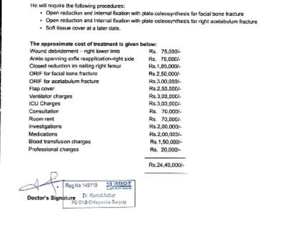 Help my friend ADITYA  fight Accident(Multiple Fractures/Polytrauma)
