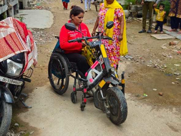 Give Hope to Arti’s Wheels- To her fight for atma nirbharta