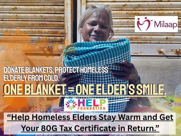 Donate Winter Blankets for Poor Elderly Children Charity