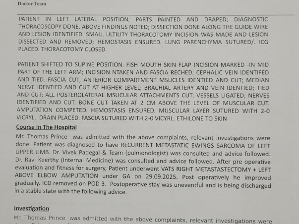 Funding For My Prosthetic Arm