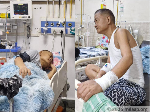 44 Years Old Chokto Nguba Needs Your Help To Recover From Liver Disease