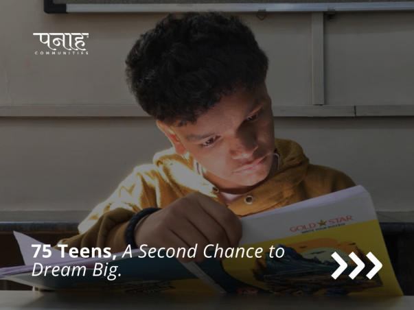 75 Teens. A Second Chance to Dream Big.