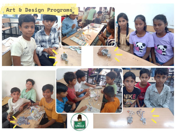 Art & Design and English Language Programs for Disadvantaged Children