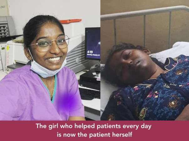 This Lab Technician Who Once Cared for Patients Is Now Fighting Cancer