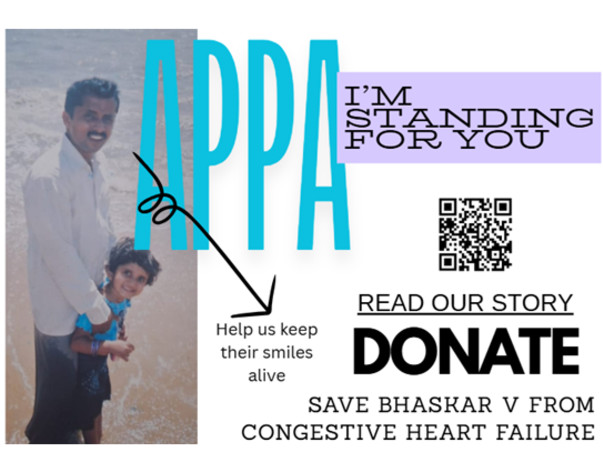 One Machine | One Life
Donate to Save My Dad, My Hero