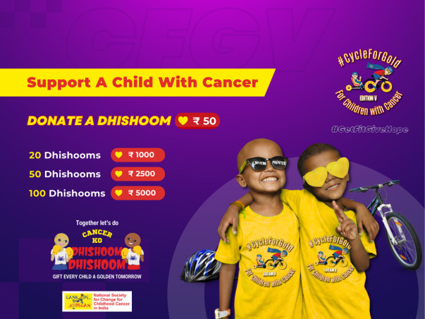 Get Fit Give Hope! Donate A Dhishoom Against Cancer