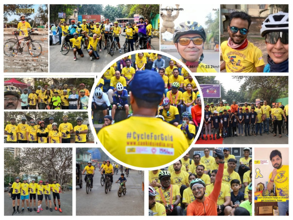 Deepak And Soumya Ride For Gold