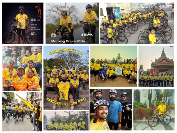 Deepak And Soumya Ride For Gold