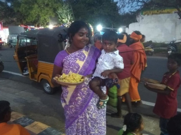 Help us to Serve food to Sadhus,Poor and homeless People in Arunachala