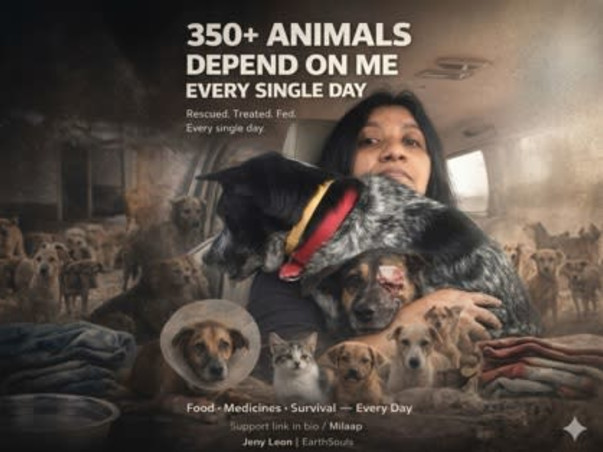 Help Feed & Rescue 350+ Abandoned Street Animals in Bengaluru